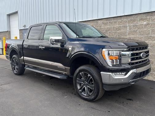 Agate Black 2021 Ford F-150 Lariat