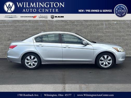 Alabaster Silver Metallic 2009 Honda Accord EX-L