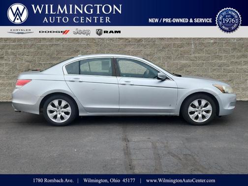 Alabaster Silver Metallic 2009 Honda Accord EX-L