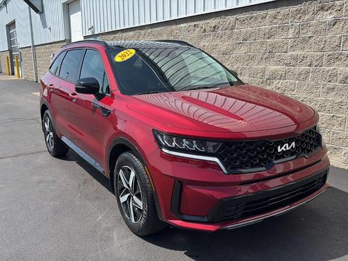 Passion Red Tintcoat 2022 Kia Sorento S