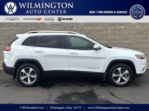 Bright White Clearcoat 2021 Jeep Cherokee Limited