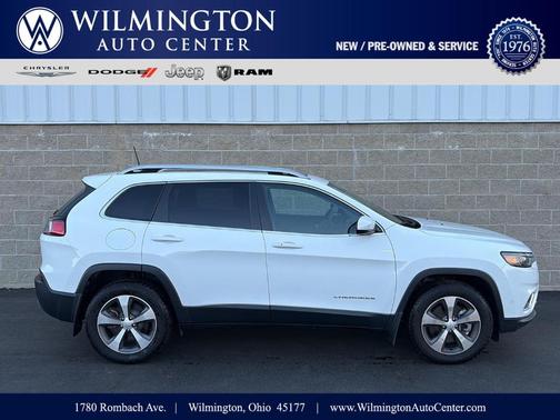 Bright White Clearcoat 2021 Jeep Cherokee Limited