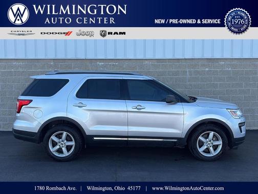 Ingot Silver 2018 Ford Explorer XLT