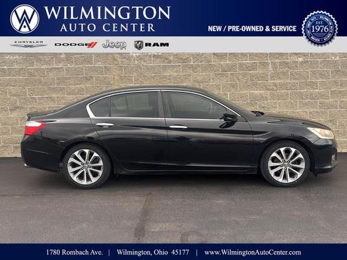 Crystal Black Pearl 2014 Honda Accord Sport