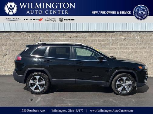 Diamond Black 2019 Jeep Cherokee Limited