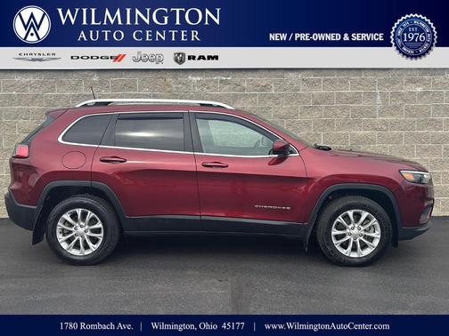 Velvet Red Pearlcoat 2019 Jeep Cherokee Latitude