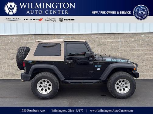 Black Clearcoat 2016 Jeep Wrangler Sport
