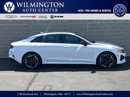 Glacial White Pearl 2022 Kia K5 GT-Line