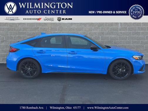 Boost Blue Pearl 2022 Honda Civic Sport