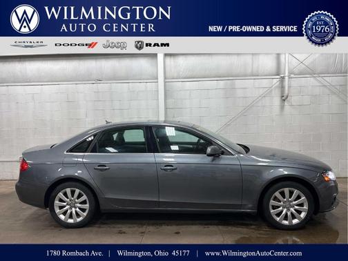 Monsoon Gray Metallic 2012 Audi A4 2.0T Premium quattro
