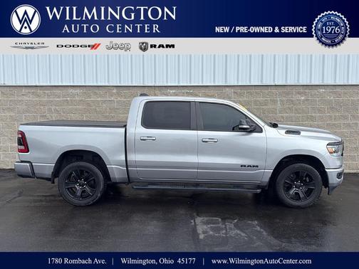 Billet Silver Metallic Clearcoat 2021 RAM 1500 Big Horn