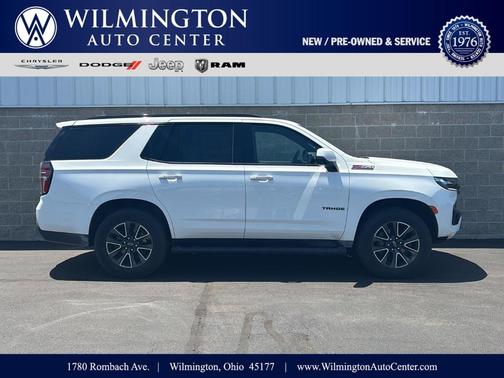 Summit White 2021 Chevrolet Tahoe Z71
