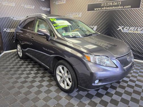 Pewter 2010 Lexus RX 350 Base
