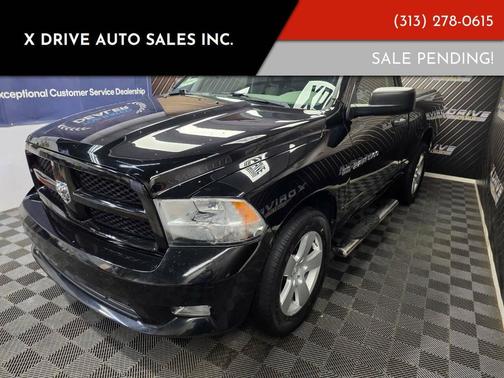 Black Clearcoat 2012 RAM 1500 ST
