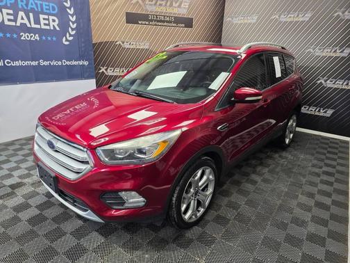 Burgundy 2019 Ford Escape Titanium
