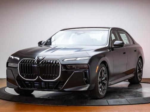 Black 2026 BMW 740 i