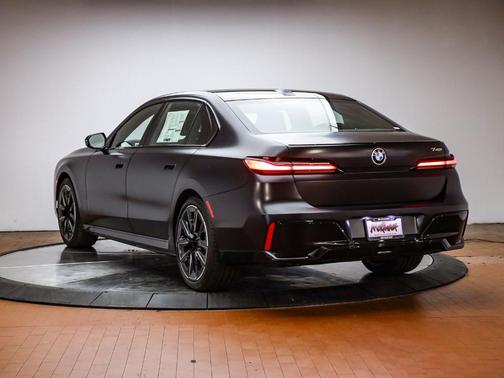 Black 2026 BMW 740 i