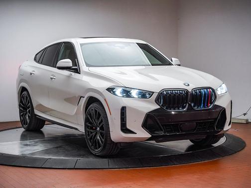 Alpine White 2024 BMW X6 xDrive40i