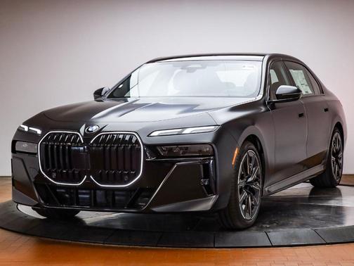 Black 2026 BMW 740 i