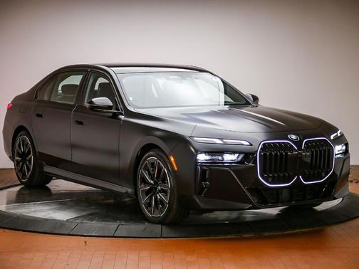 Black 2026 BMW 740 i