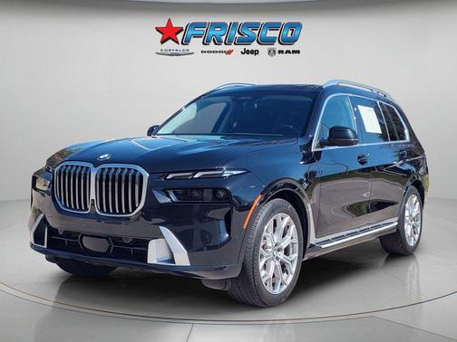Black Sapphire Metallic 2025 BMW X7 xDrive40i