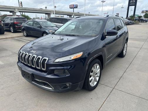 True Blue Pearlcoat 2014 Jeep Cherokee Limited