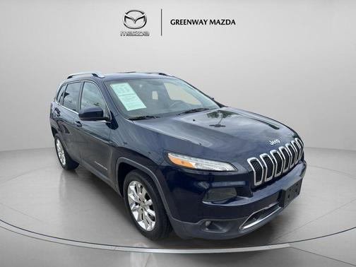 True Blue Pearlcoat 2014 Jeep Cherokee Limited