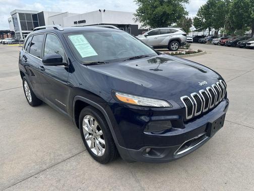 True Blue Pearlcoat 2014 Jeep Cherokee Limited