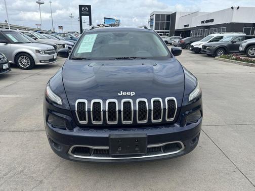 True Blue Pearlcoat 2014 Jeep Cherokee Limited