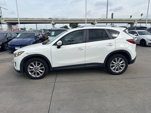 Crystal White Pearl Mica 2015 Mazda CX-5 Grand Touring