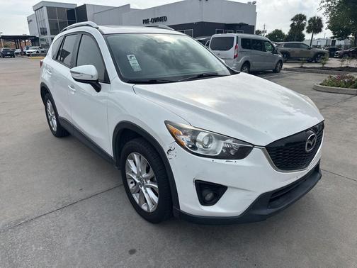 Crystal White Pearl Mica 2015 Mazda CX-5 Grand Touring