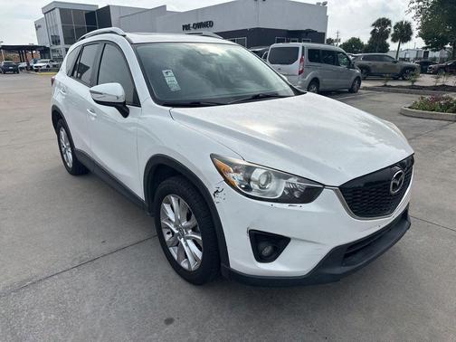 Crystal White Pearl Mica 2015 Mazda CX-5 Grand Touring