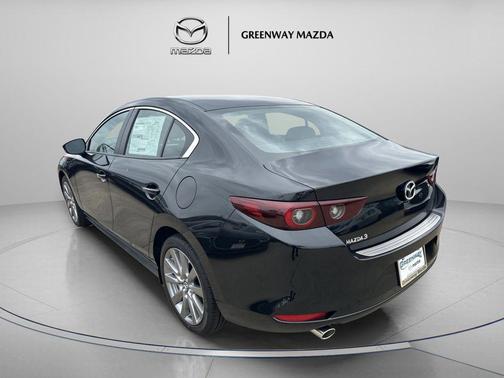 Jet Black Mica 2026 Mazda Mazda3 FWD w/Preferred Package