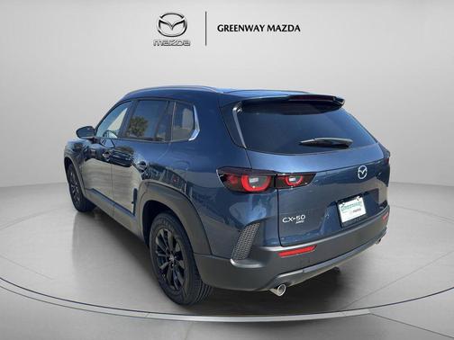 Ingot Blue Metallic 2025 Mazda CX-50 Hybrid Premium Package