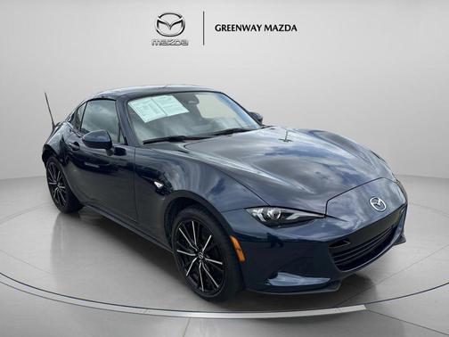 Deep Crystal Blue Mica 2025 Mazda MX-5 Miata RF Grand Touring