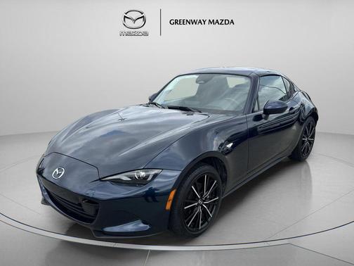 Deep Crystal Blue Mica 2025 Mazda MX-5 Miata RF Grand Touring