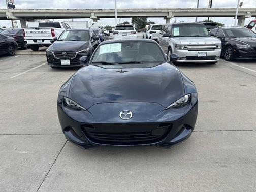 Deep Crystal Blue Mica 2025 Mazda MX-5 Miata RF Grand Touring