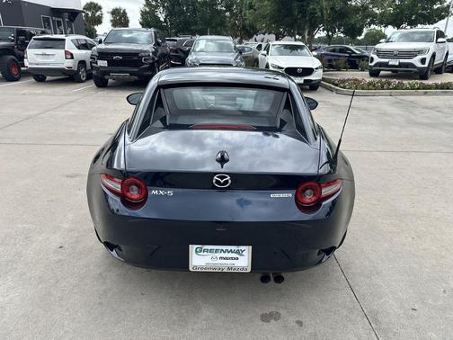 Deep Crystal Blue Mica 2025 Mazda MX-5 Miata RF Grand Touring