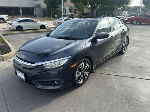 Crystal Black Pearl 2017 Honda Civic EX-L