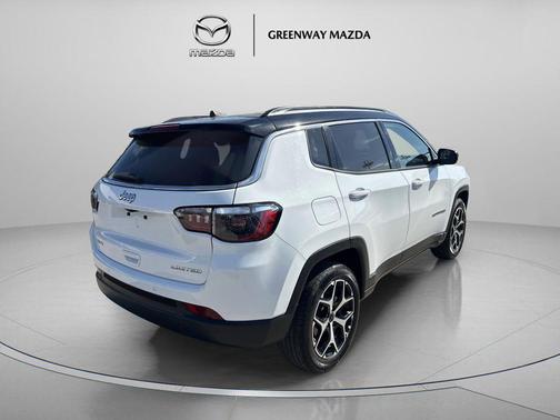 Bright White Clearcoat 2025 Jeep Compass Limited