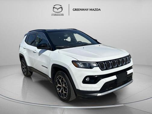 Bright White Clearcoat 2025 Jeep Compass Limited