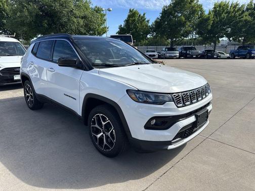 Bright White Clearcoat 2025 Jeep Compass Limited