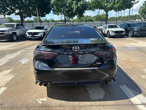 Midnight Black Metallic 2019 Toyota Camry XSE