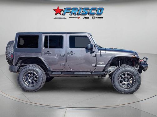 Granite Crystal Metallic Clearcoat 2016 Jeep Wrangler Unlimited Sahara