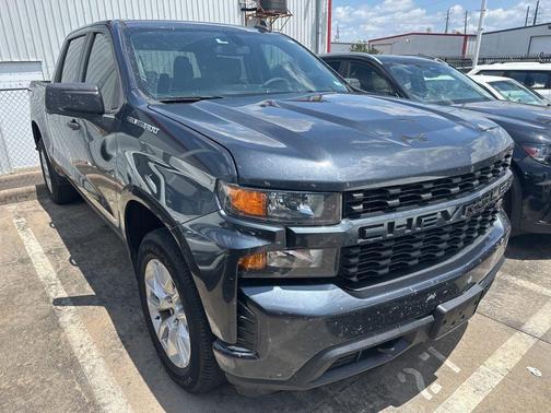Shadow Gray Metallic 2021 Chevrolet Silverado 1500 Custom