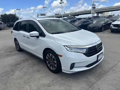 Platinum White 2021 Honda Odyssey EX-L