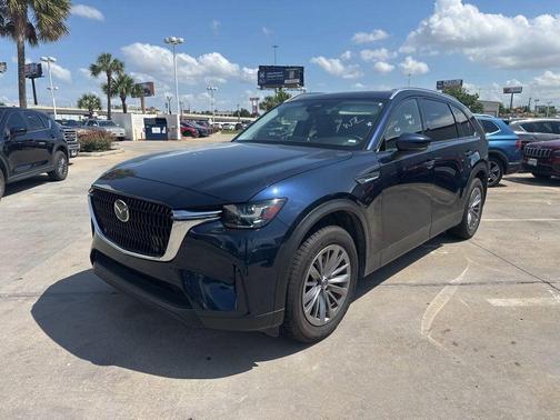 Deep Crystal Blue Mica 2025 Mazda CX-90 3.3 Turbo Preferred