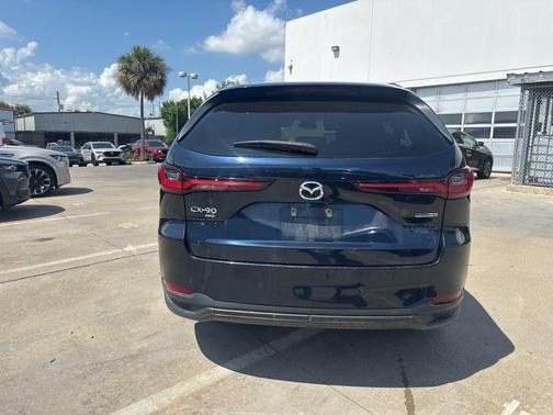 Deep Crystal Blue Mica 2025 Mazda CX-90 3.3 Turbo Preferred