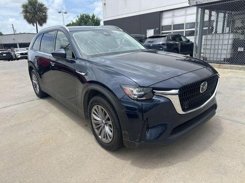 Deep Crystal Blue Mica 2025 Mazda CX-90 3.3 Turbo Preferred
