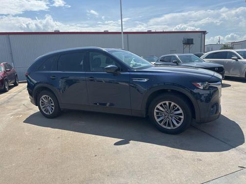 Deep Crystal Blue Mica 2025 Mazda CX-90 3.3 Turbo Preferred